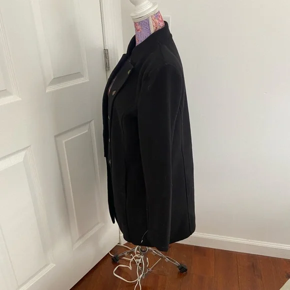 Tommy Hilfiger black open jacket blazer medium - Picture 3 of 6